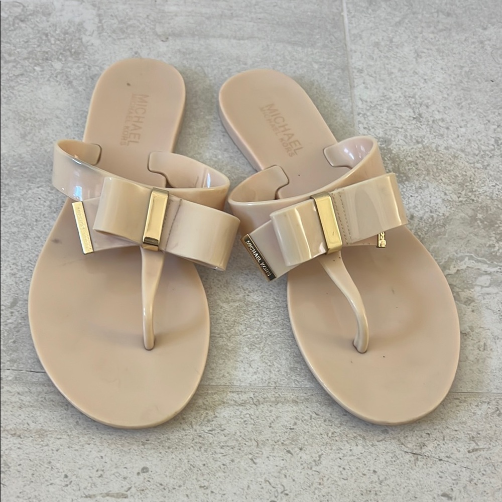 Michael Kors Women's Cream Sandals